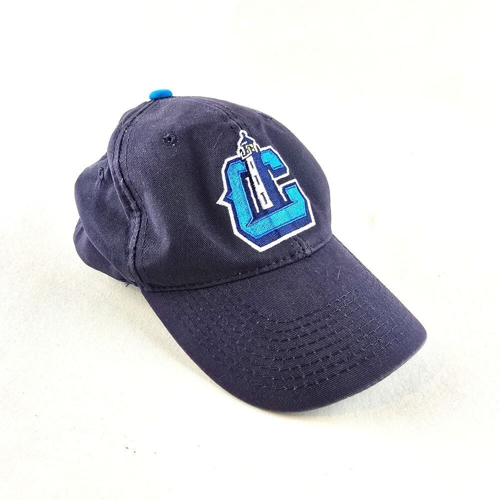 Lake County Captains Hat Men Navy Blue Adjustable Baseball Cap MiLB Minor League